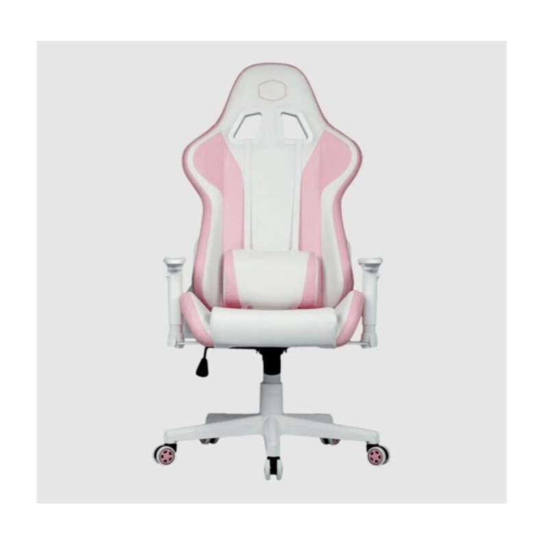 Cooler Master Gaming Caliber R1S Rose Gaming Armchair Padded Seat Pink - White CMI-GCR1S-PKW