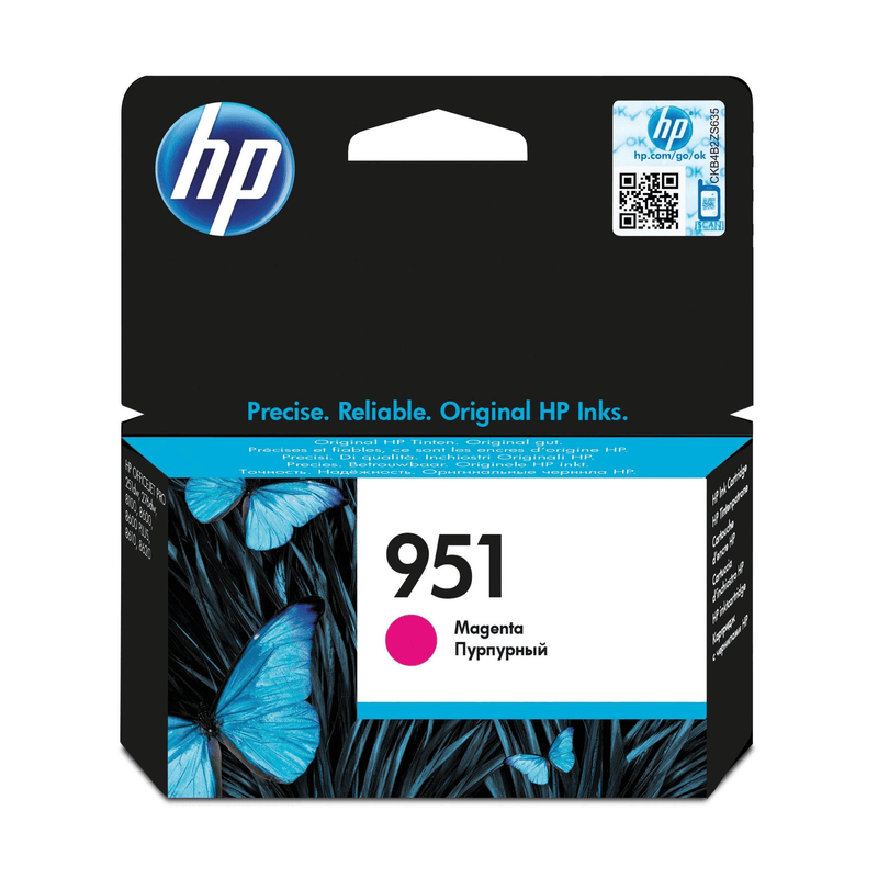 HP 951 Magenta Standard Yield Printer Ink Cartridge Original CN051AE Single-pack