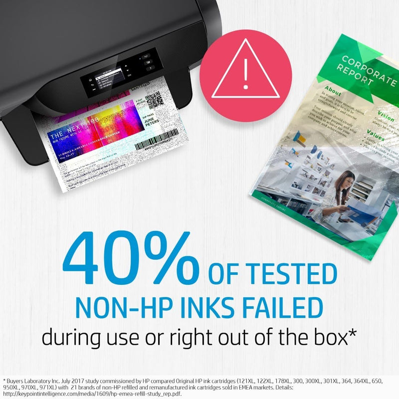HP 970XL Black High Yield Printer Ink Cartridge Original CN625AE Single-pack