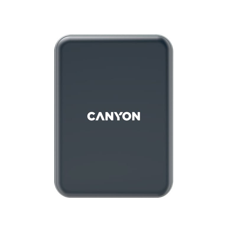 Canyon ??-15 Universal Smartphone Magnetic Car Holder with Wireless Charging Black CNE-CCA15B