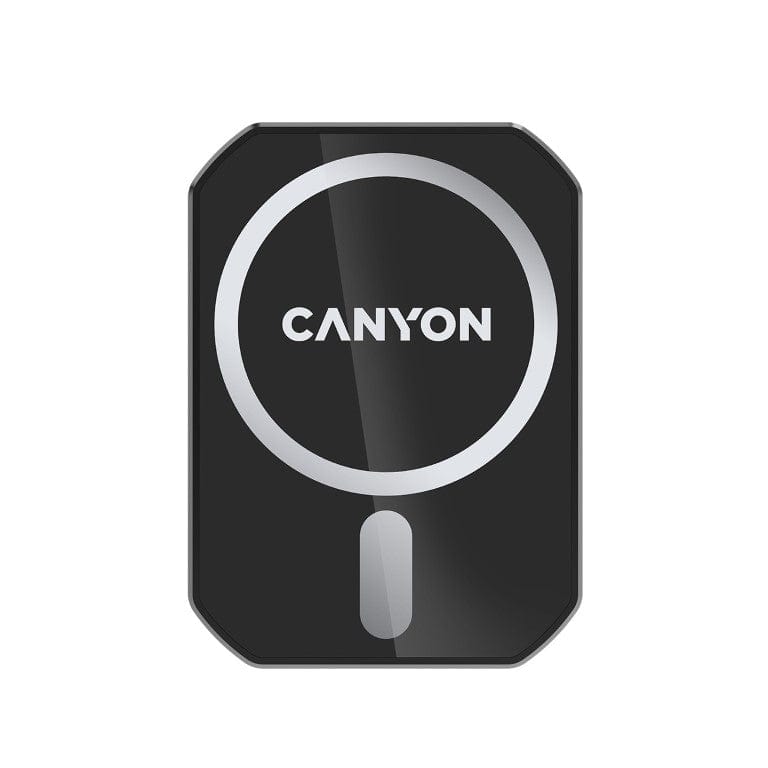 Canyon CM-15 iPhone 12/13 Magnetic Car Holder with Wireless Charging Black CNE-CCA15B01