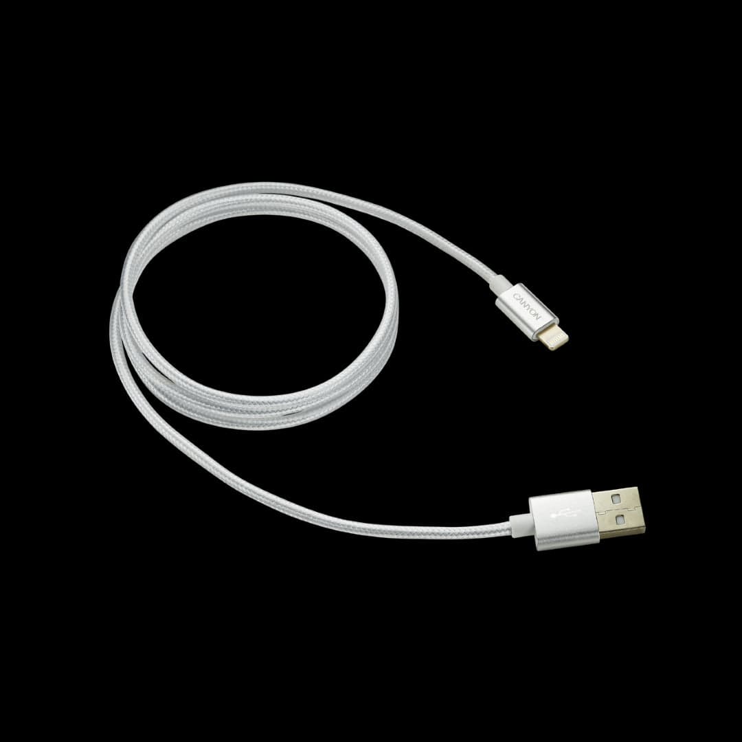 Canyon CFI-3 1m Lightning Cable - White CNE-CFI3PW