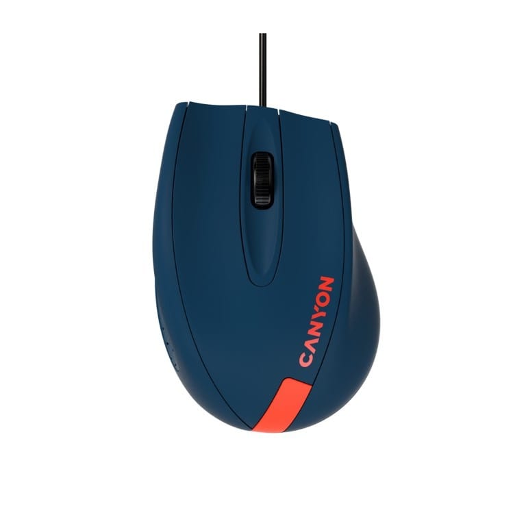 Canyon M-11 Wired USB Optical Mouse Navy Red CNE-CMS11BR