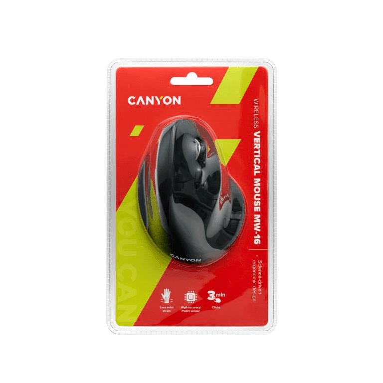 Canyon Ambidextrous Wireless Mouse CNS-CMSW16B