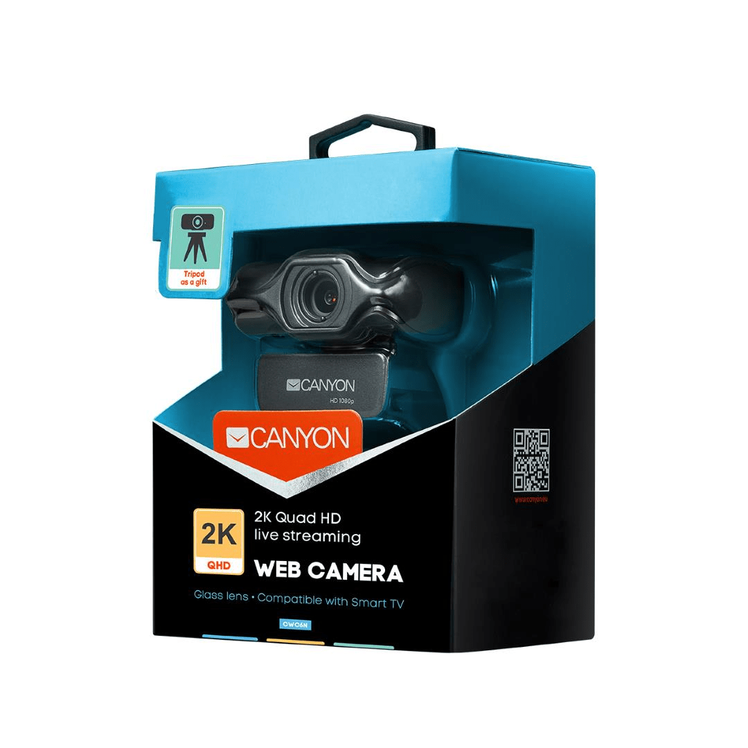 Canyon C6 2K Quad HD Webcam CNS-CWC6N