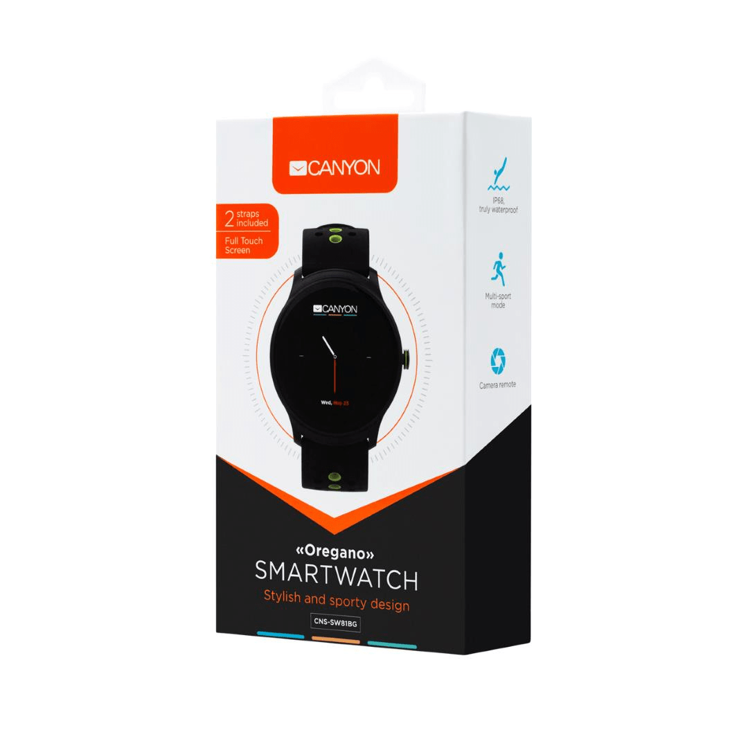 Canyon Oregano SW-81 Smart Watch CNS-SW81BG