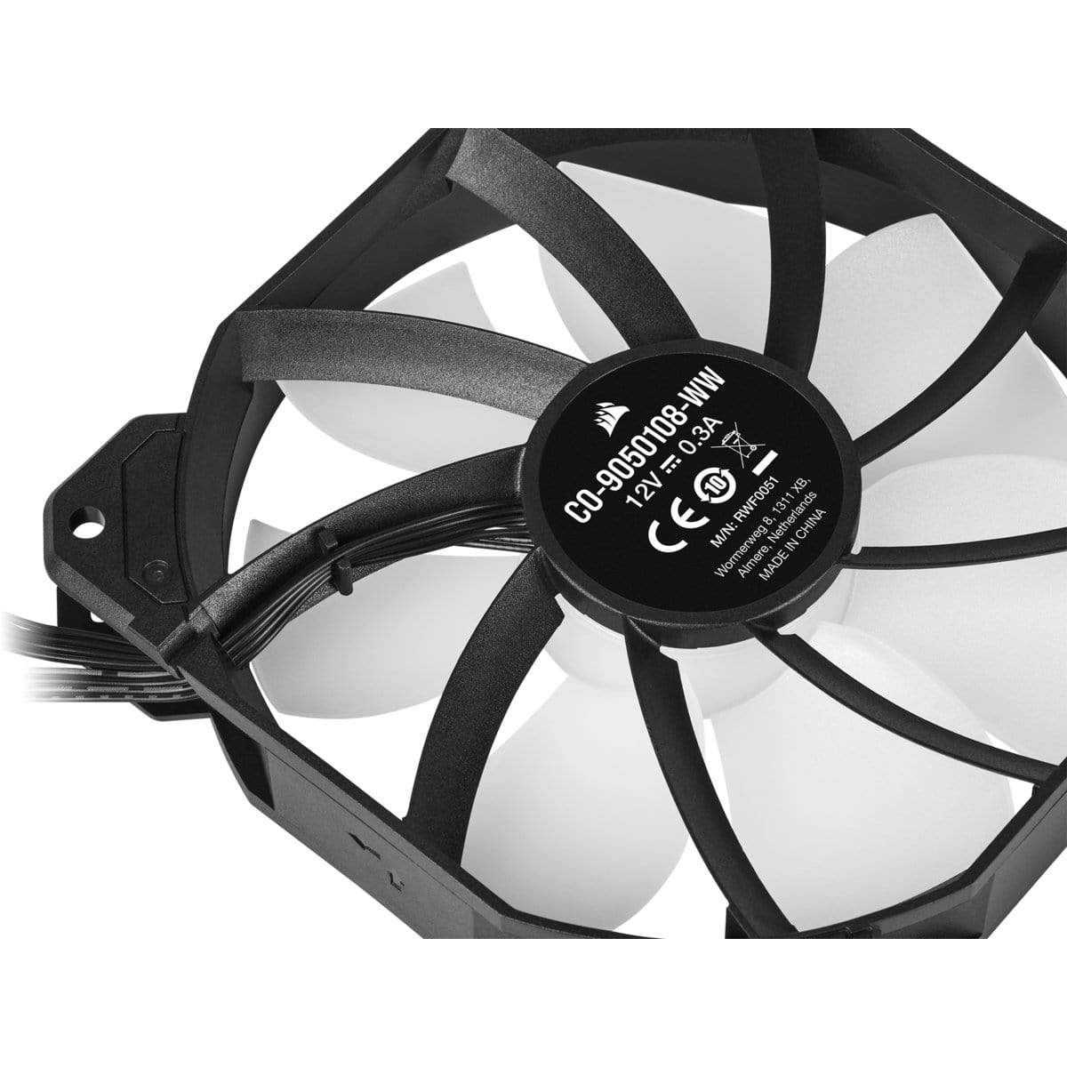 Corsair SP120 RGB ELITE Computer case Fan 12 cm Black 1 pc(s)