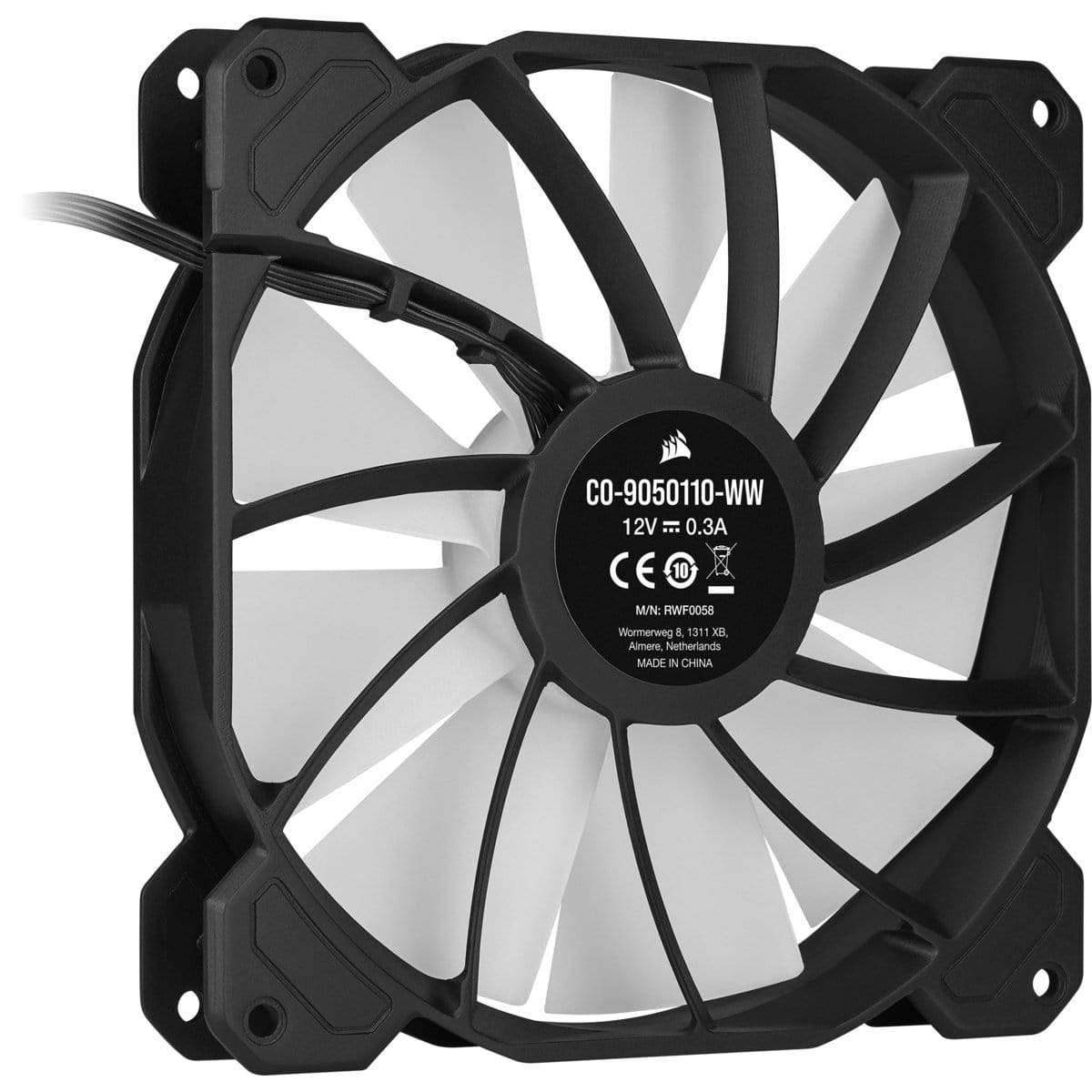 Corsair SP140 RGB ELITE Computer case Fan 14 cm Black 1 pc(s)