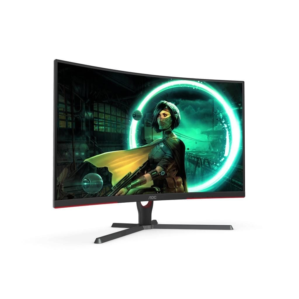 AOC CQ32G3SE 31.5-inch 2560 x 1440px QHD 16:9 165Hz 1ms AMD FreeSync Premium LCD VA Curved Gaming Monitor