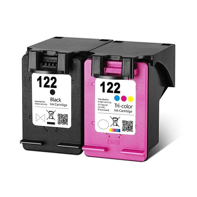 HP 122 Black and Tri-Colour Printer Ink Cartridge Original CR340HE Single-pack
