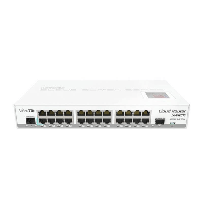 MikroTik L3 Switch 24GB/Eth 1FP IN wired router Gigabit Ethernet CRS125-24G-1S-IN