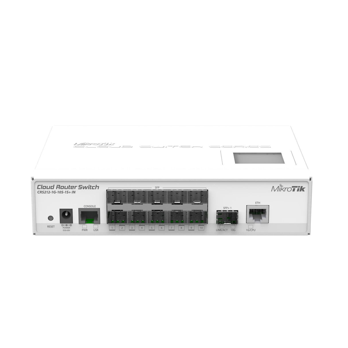 MikroTik CRS212-1G-10S-1S+IN Switch L3 Gigabit Ethernet PoE White