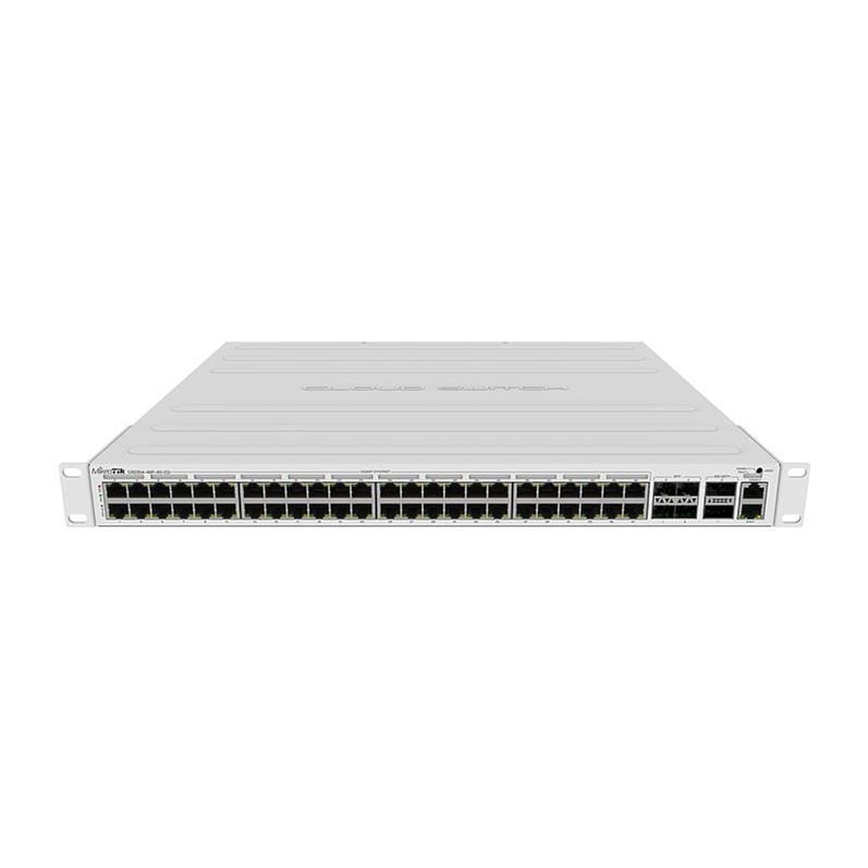 MikroTik CRS354-48P-4S+2Q+RM Switch L3 Gigabit Ethernet PoE 1U