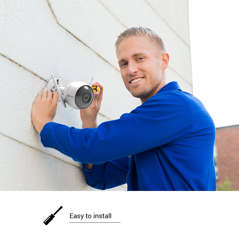 EZVIZ C3W FHD IP security camera Outdoor Bullet 1920 x 1080 pixels Ceiling/wall