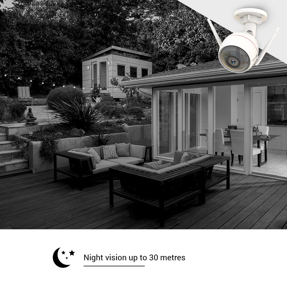 EZVIZ C3W FHD IP security camera Outdoor Bullet 1920 x 1080 pixels Ceiling/wall