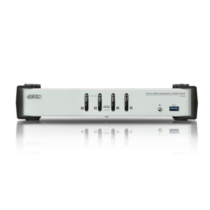ATEN 4-port USB 3.1 Gen 1 DisplayPort KVMP Switch CS1914