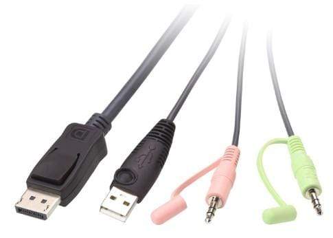 ATEN CS22DP KVM Switch Black