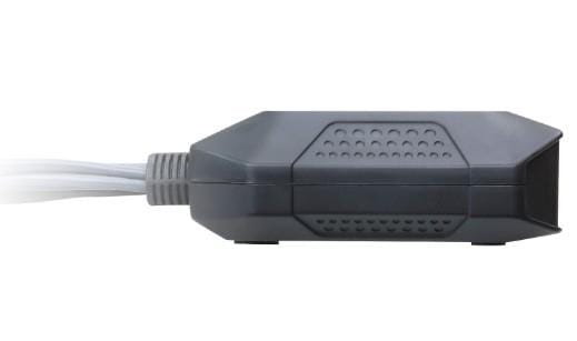 ATEN CS22DP KVM Switch Black