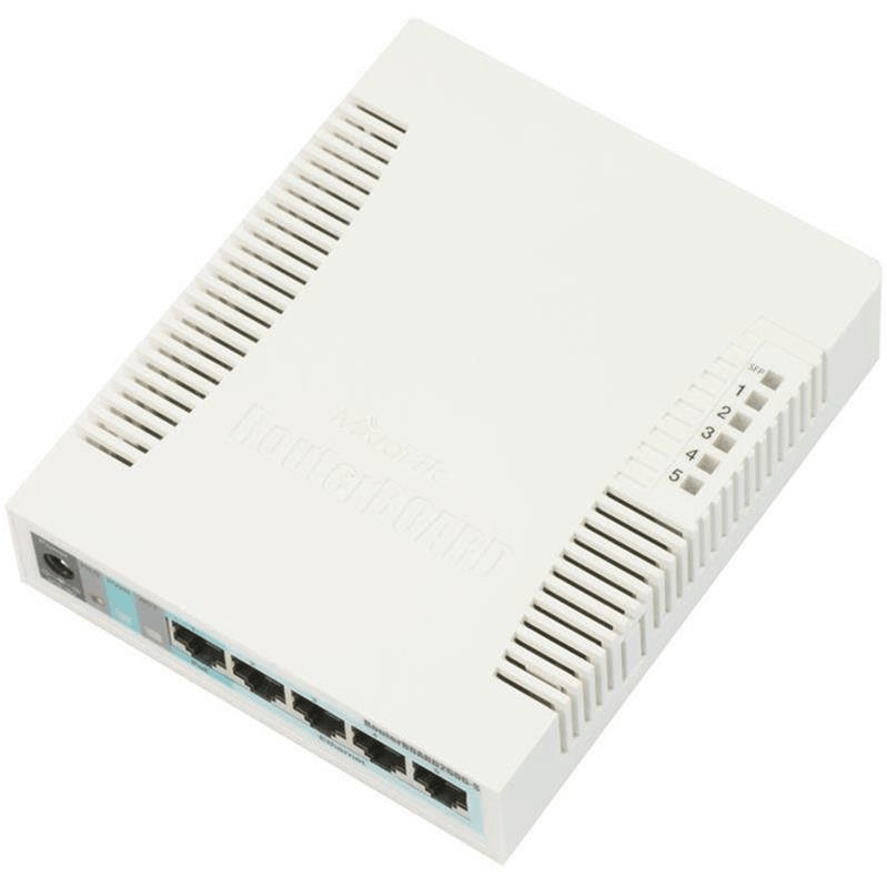 MikroTik RB260GS Gigabit Ethernet PoE White CSS106-5G-1S