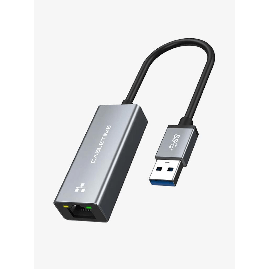 Cabletime CB50G USB 3.0 to Gigabit Ethernet Adapter CT-AML1000-AG