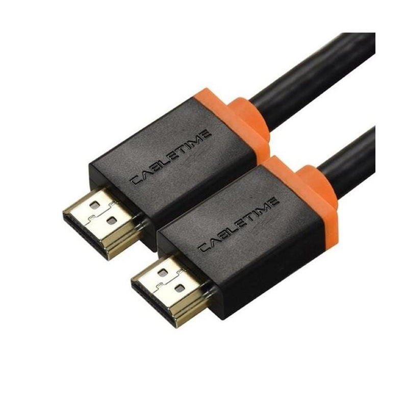 Cabletime CH23L 2m Gold Plated HDMI Cable CT-AV540-HE2GN-B2