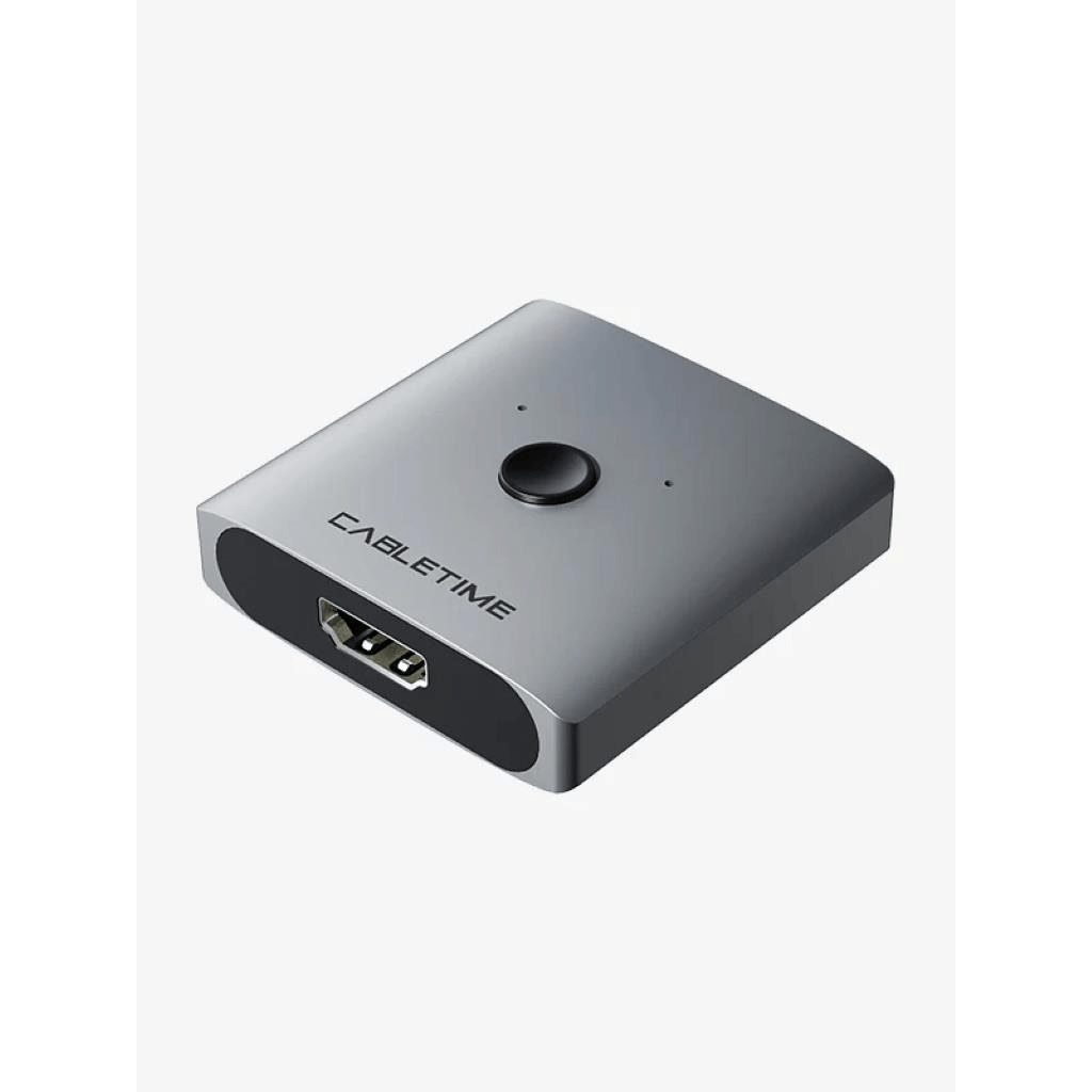 Cabletime CP30G HDMI 2.0 Switch Grey CT-HS4K-2G