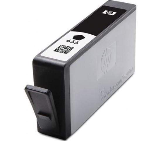 HP 655 Ink Advantage Black Printer Cartridge Original CZ109AE Single-pack