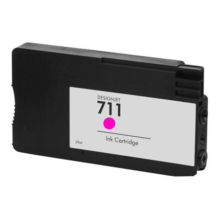 HP 711 29-ml DesignJet Magenta Printer Ink Cartridge Original CZ131A Single-pack