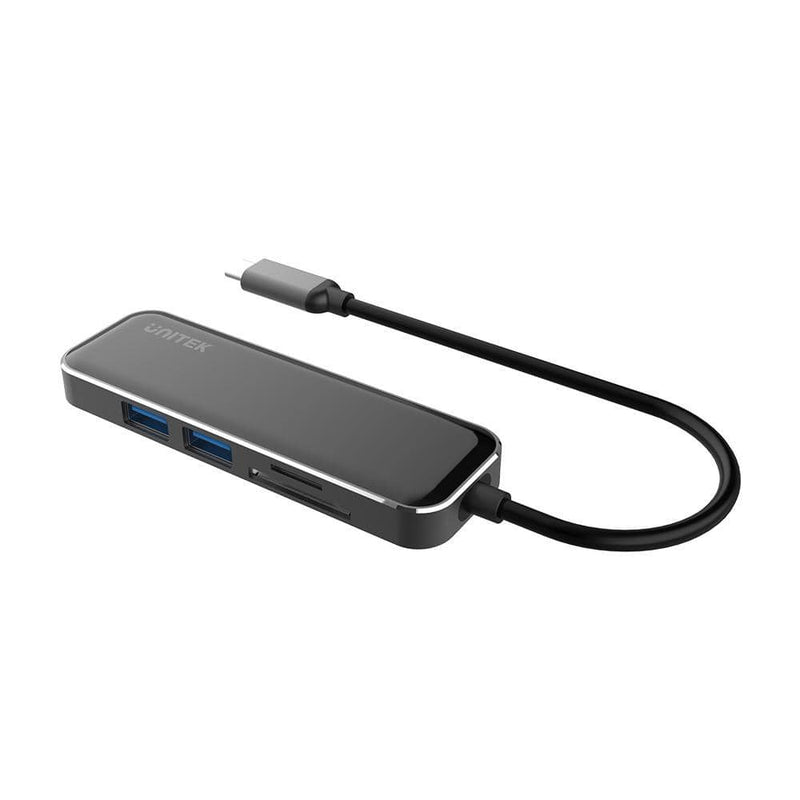 Unitek uHUB P5+ Exquisite 5-in-1 USB-C Hub with HDMI and Dual Card Reader D1036A