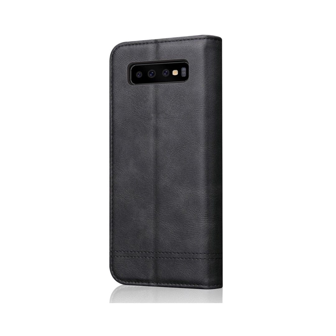 Tuff-Luv Premium Leather Case & Stand Samsung Galaxy S10e Black D3_166