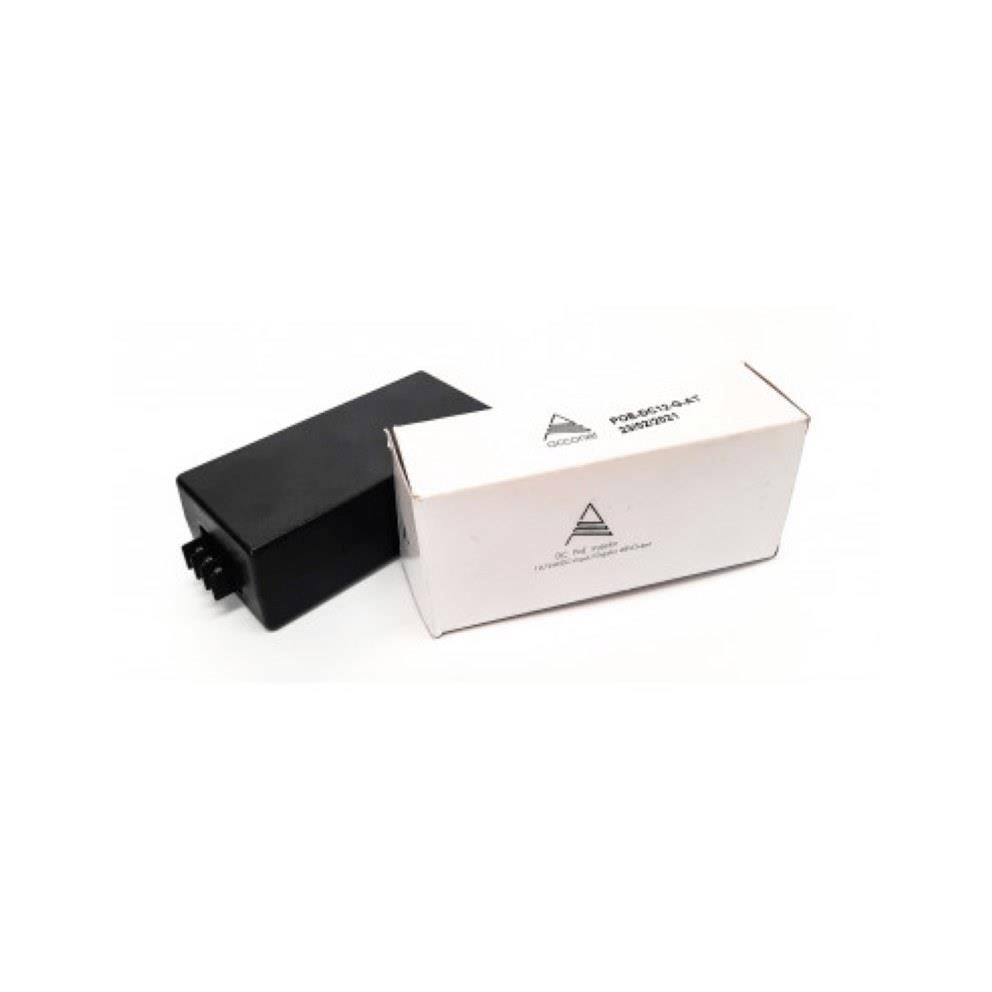 Acconet VDC Input with Gigabit 48V PoE Output DC12-G-AT