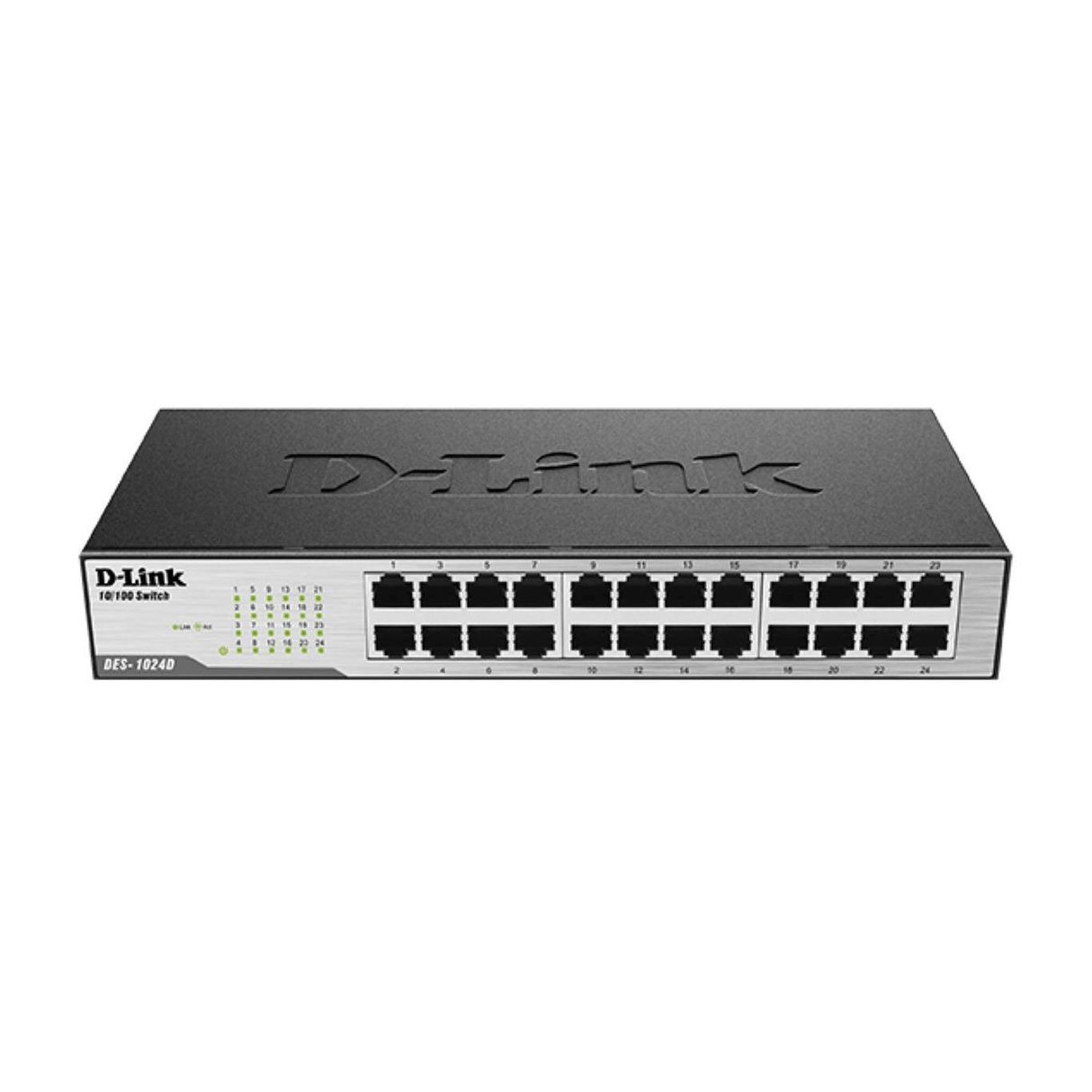 D-Link Stand-Alone UTP 10 24-Port Switch DES-1024D