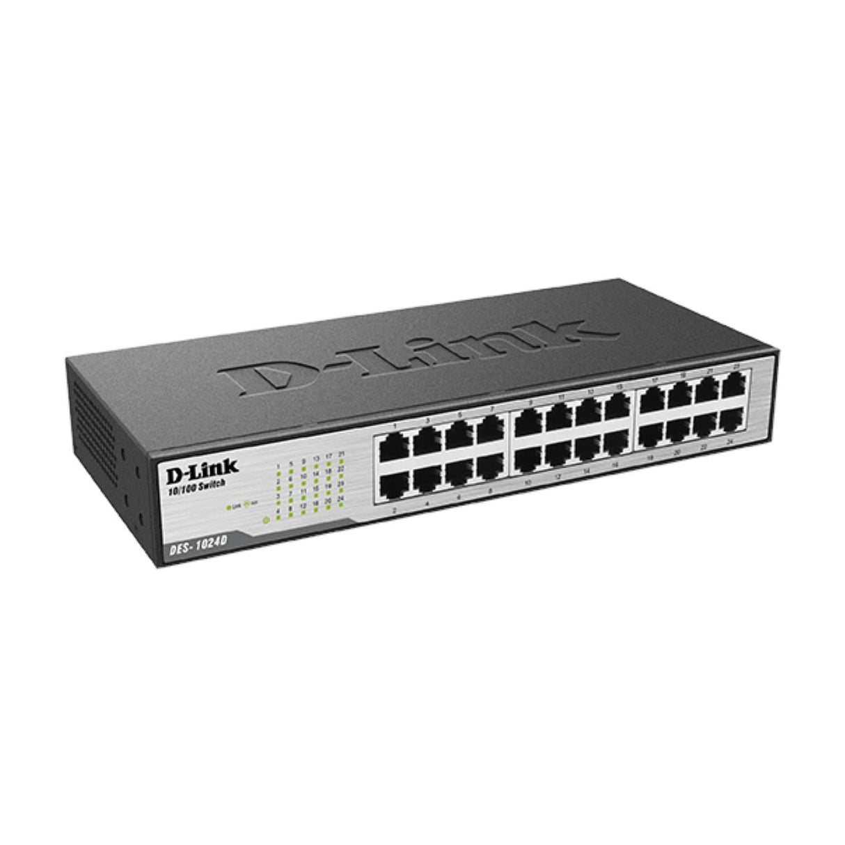 D-Link Stand-Alone UTP 10 24-Port Switch DES-1024D
