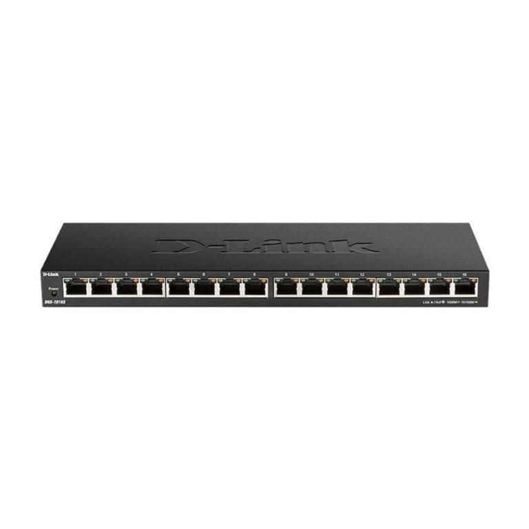 D-Link 16-port Gigabit Desktop Switch DGS-1016S/E