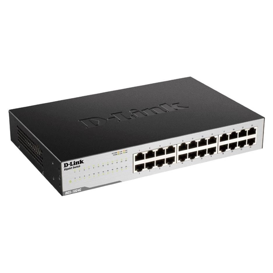 D-Link 24-port Gigabit Unmanaged Switch DGS-1024C
