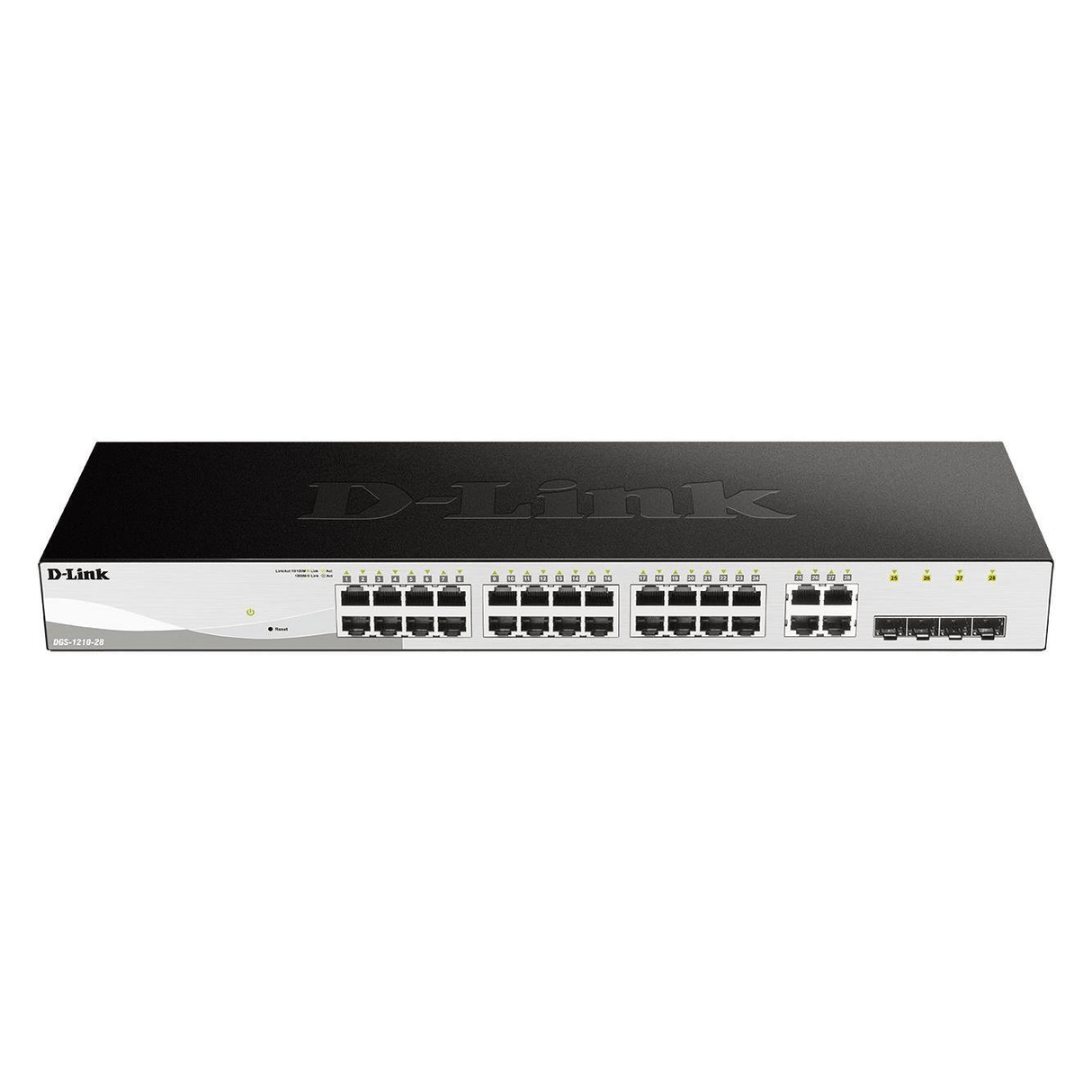 D-Link DGS-1210-28 28-port Gigabit Web Smart Switch 1U Black