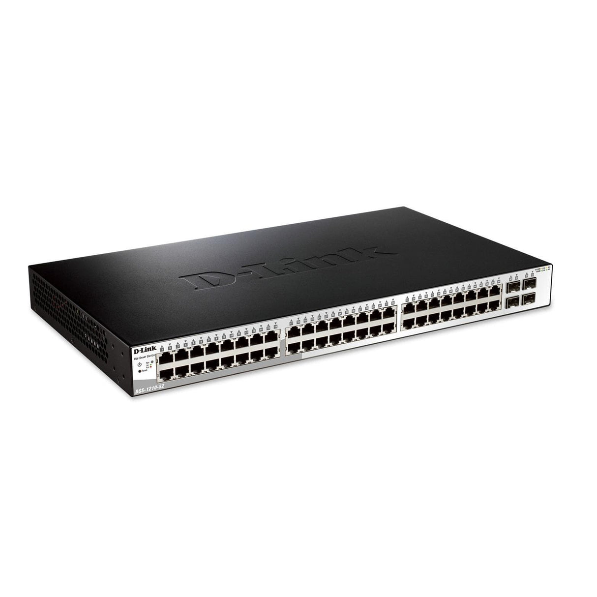 D-Link DGS-1210-52 52-port Gigabit Managed Smart Switch L2 Gigabit Ethernet 1U Black