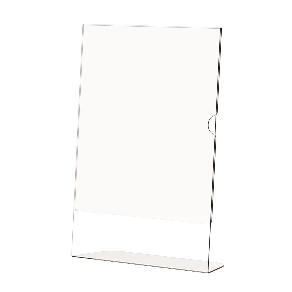 Parrot Acrylic Menu Holder - Single Sided - A4 Portrait - Box 5