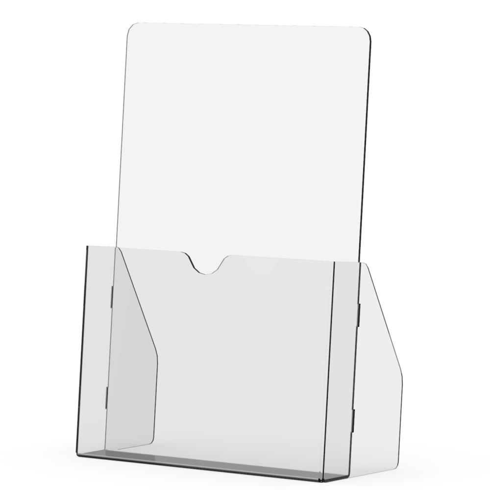 Parrot Menu Holder Acrylic Table Brochure Holder A4 - Box 5