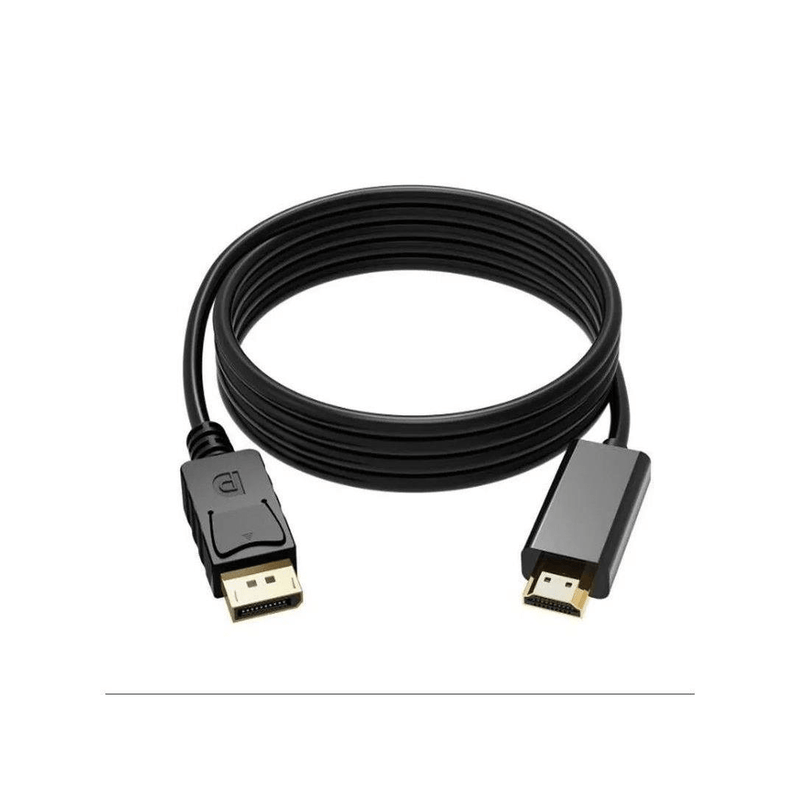 Deemway DPH0402 1.8m Displayport Male to HDMI Male Cable