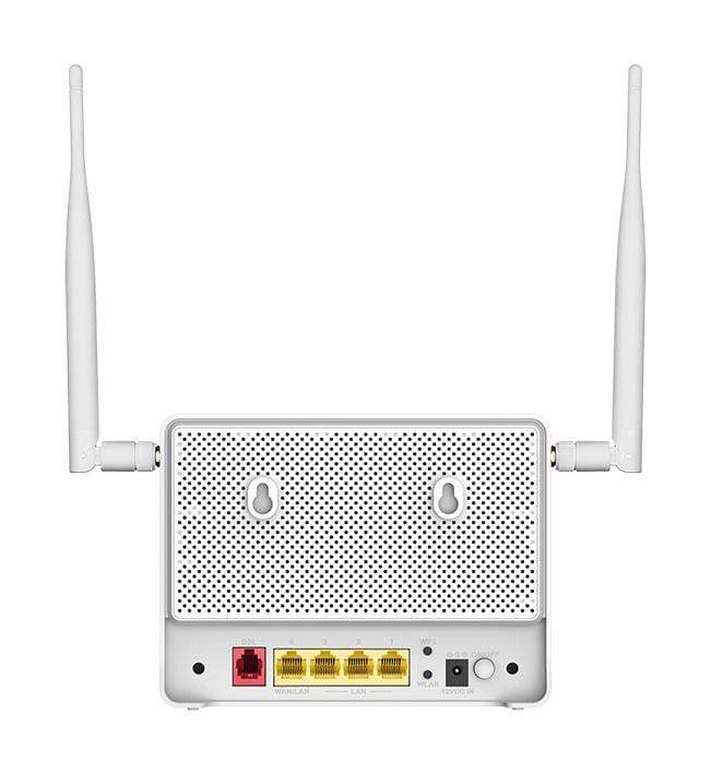 D-Link DSL-224 Wi-Fi 4 Wireless Router - Single-band 2.4GHz Fast Ethernet White