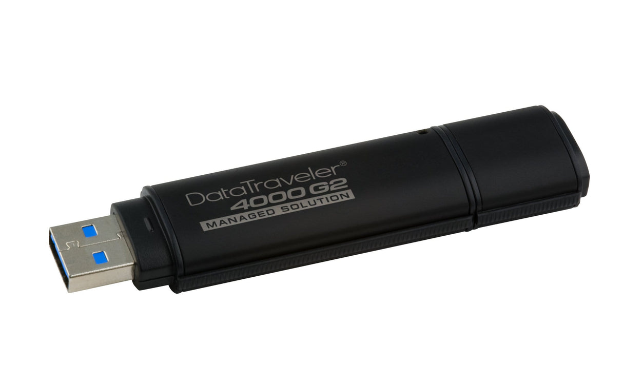 Kingston DataTraveler 4000G2 with Management 4GB USB 3.2 Gen 1 Type-A Black USB Flash Drive DT4000G2DM/4GB