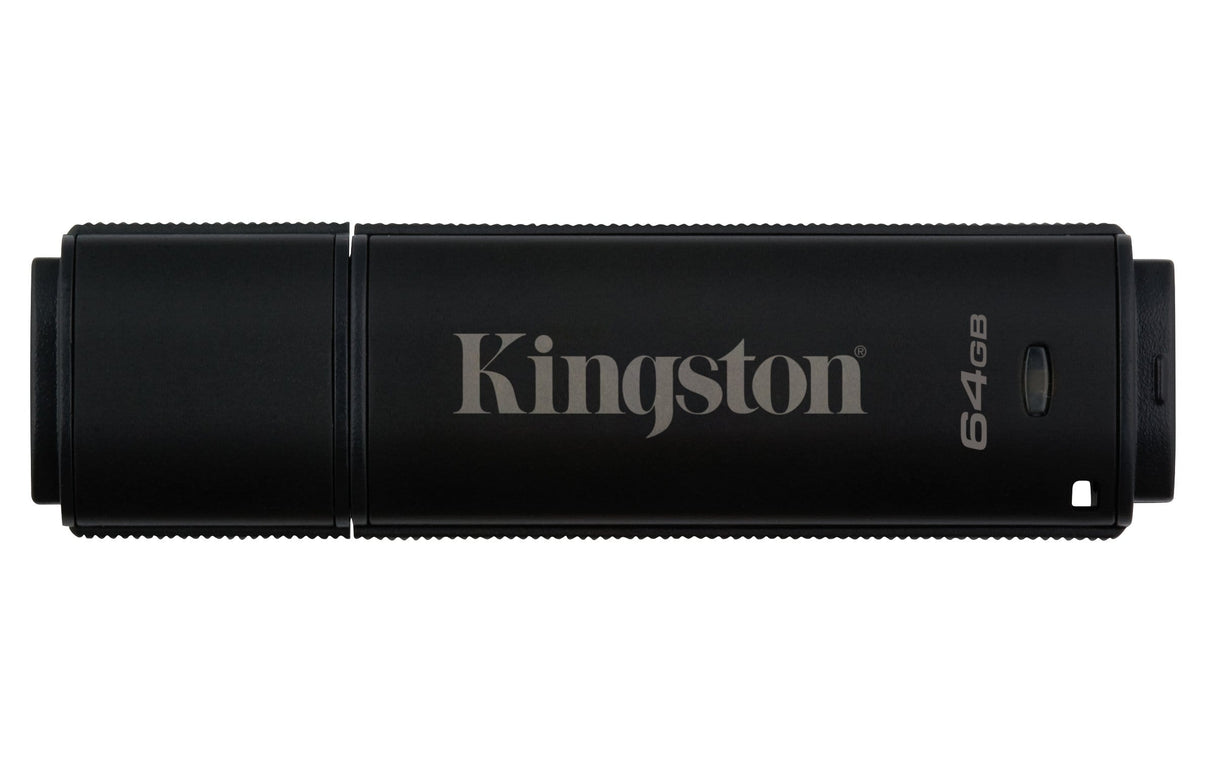 Kingston DataTraveler 4000G2 with Management 64GB USB 3.2 Gen 1 Type-A Black USB Flash Drive DT4000G2DM/64GB