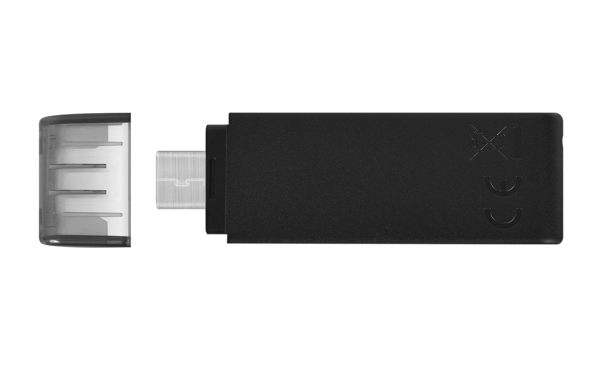 Kingston DataTraveler 70 32GB USB 3.2 Gen 1 Type-C Black USB Flash Drive DT70/32GB