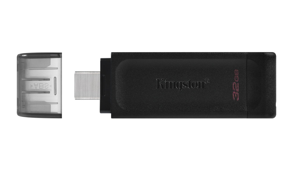 Kingston DataTraveler 70 32GB USB 3.2 Gen 1 Type-C Black USB Flash Drive DT70/32GB