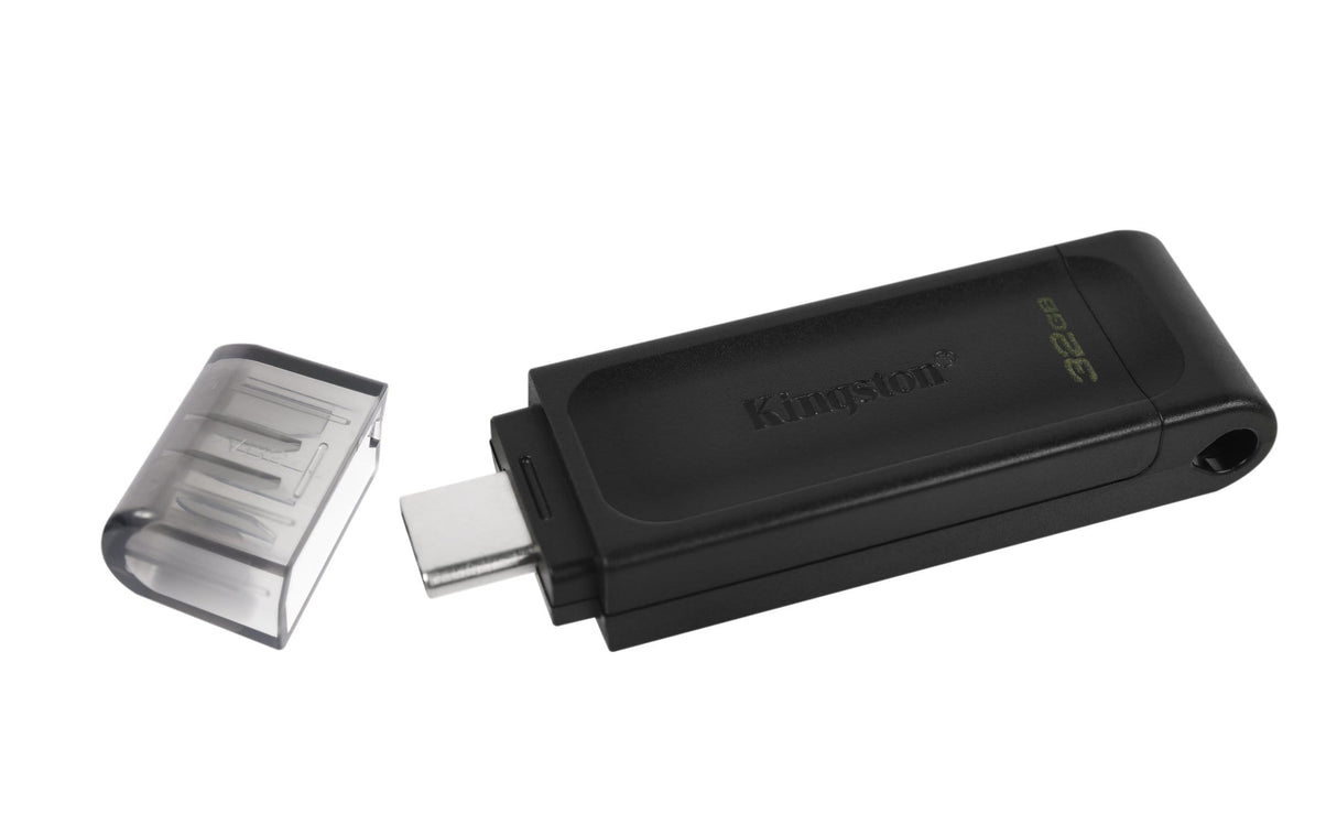 Kingston DataTraveler 70 32GB USB 3.2 Gen 1 Type-C Black USB Flash Drive DT70/32GB