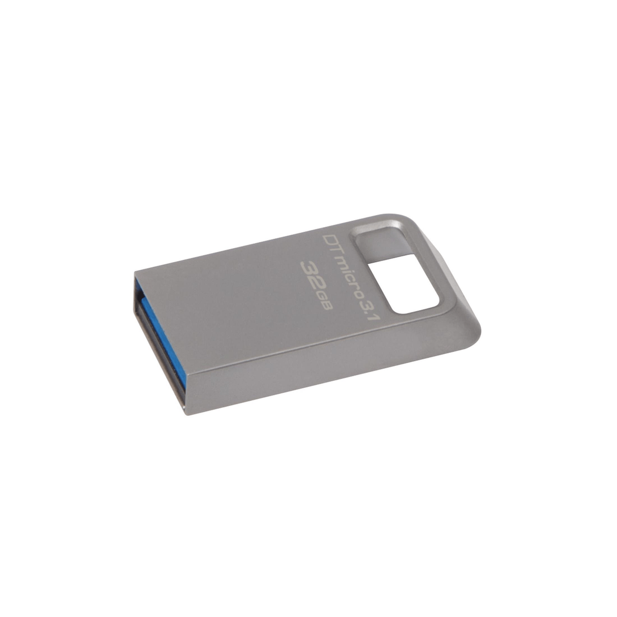 Kingston DataTraveler Micro 3.1 32GB USB 3.2 Gen 1 Type-A Metallic USB Flash Drive DTMC3/32GB
