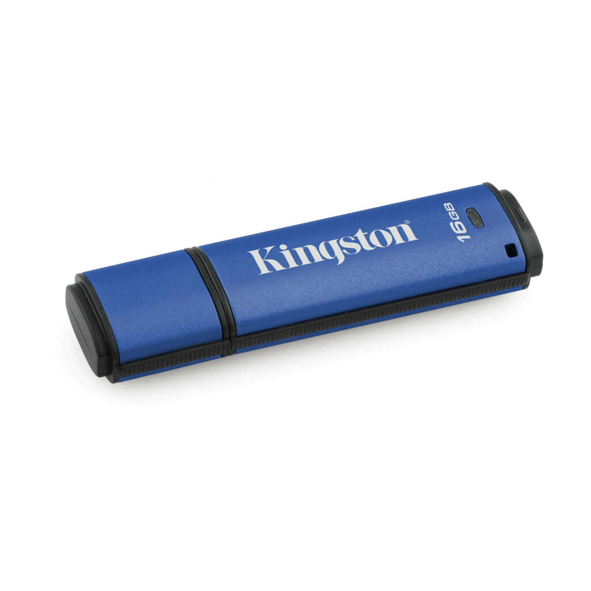 Kingston DataTraveler Vault Privacy 3.0 16GB USB 3.2 Gen 1 Type-A Blue USB Flash Drive DTVP30/16GB