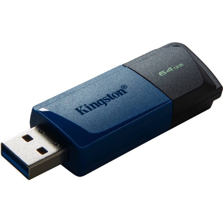 Kingston DataTraveler Exodia M USB Flash Drive 64 GB USB Type-A Black Blue DTXM/64GB