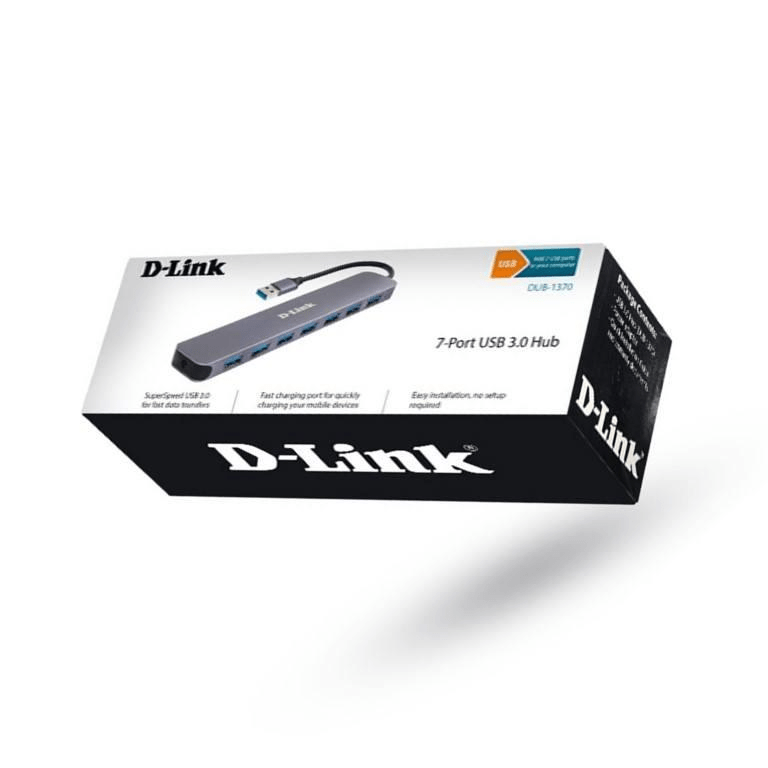 D-Link 7-Port USB 3.0 Hub DUB-137